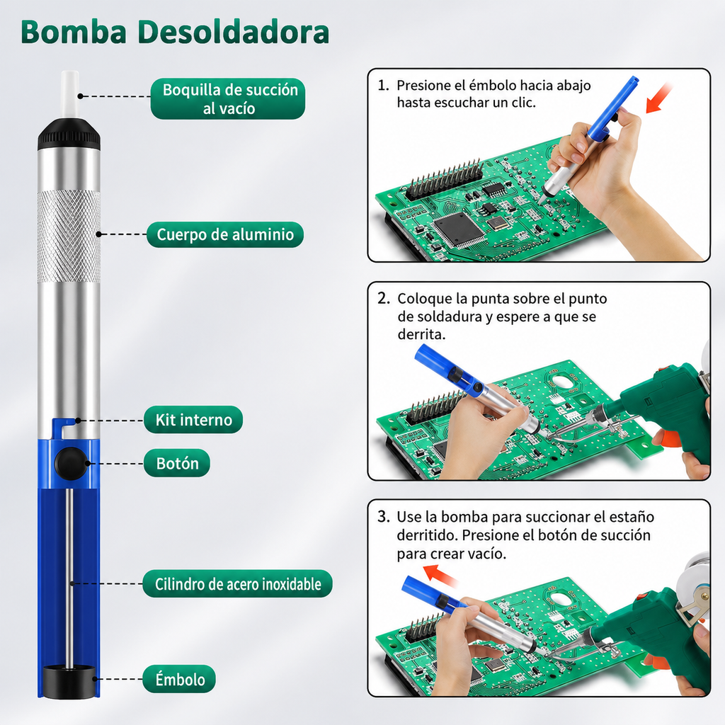 🔥 LIQUIDACIÓN DE STOCK PROMO: Pistola de Soldadura Profesional